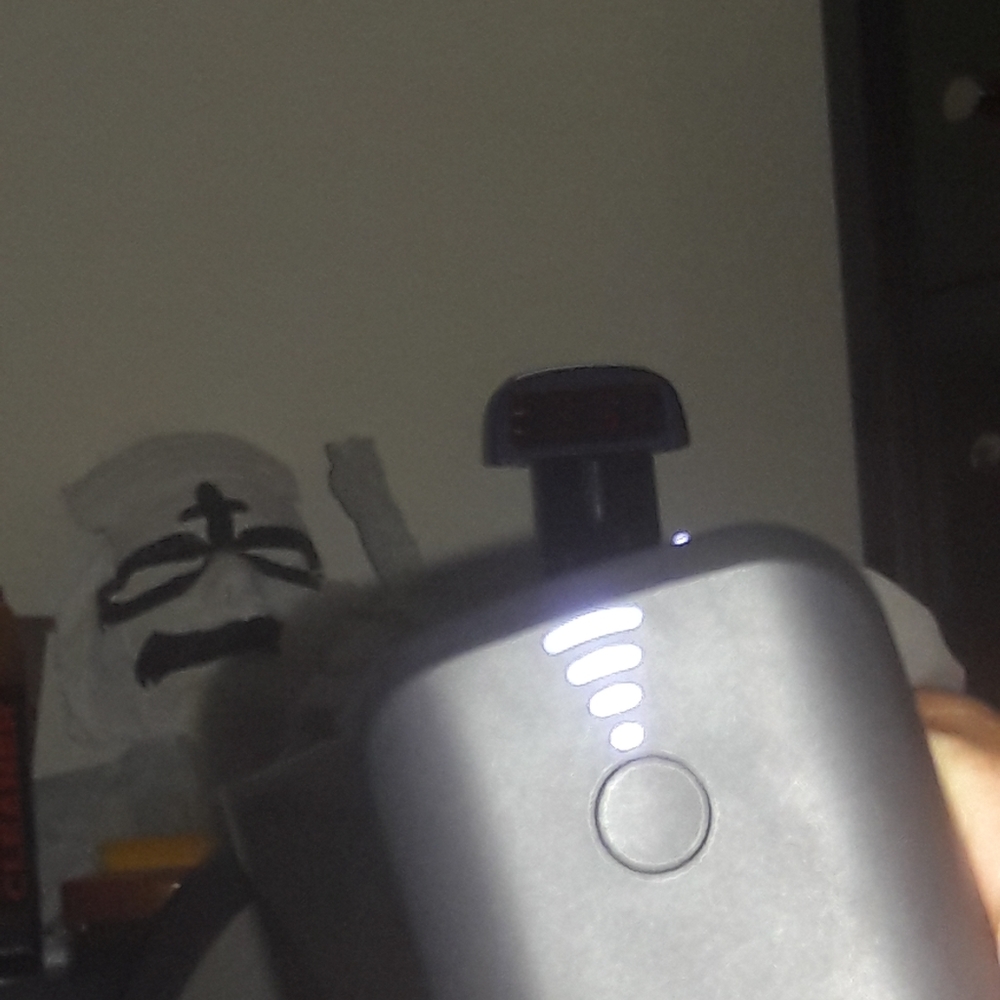 A Black Portable Charger